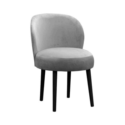 Stull 6x Iesszëmmer gepolsterten Stull Lounge Textil Sëtz Fauteuil Set Neit Club