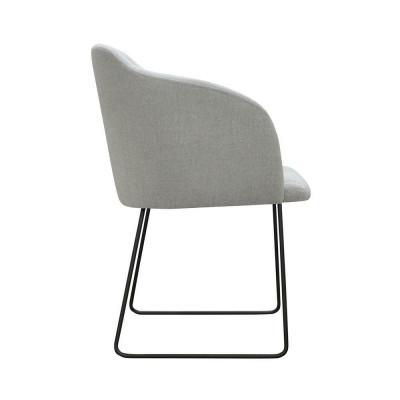 Stull 4x Iesszëmmer Fernseh Lounge Club Textil Sëtz Sëtzgruppe Set Nei