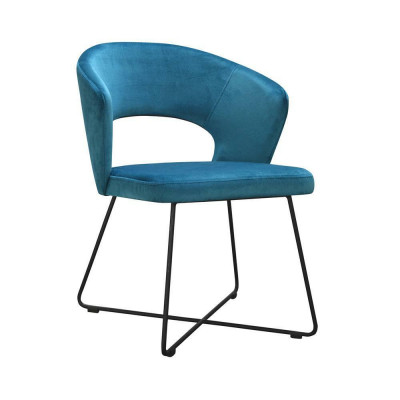Stull 4x Iesszëmmer Polsterstull Télé Lounge Club Sëtz Textil Sëtzset