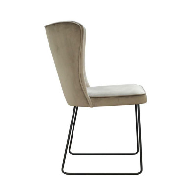 Stull 4x Fauteuil Iesszëmmer Lounge Set Nei Club Fernseh Polsterstull Textil