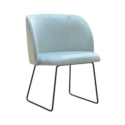 Stull 4x Sëtzessel Iesszëmmer Polsterstull Lounge Textil Sëtz Set Nei Club