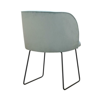 Stull 4x Sëtzessel Iesszëmmer Polsterstull Lounge Textil Sëtz Set Nei Club