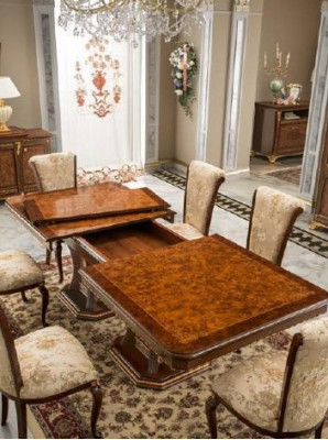 Stull Wunnzëmmer Iesszëmmer Fauteuil Polsterstull ouni Armlehn Luxus Fotell Nei