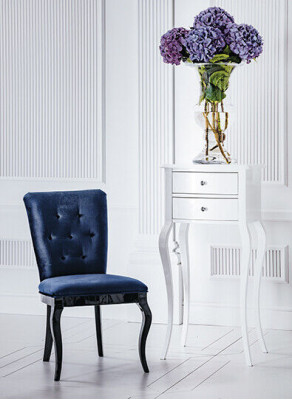 Stull Fautëil Lehn Sitz Polster Designer Stull Chesterfield Textil Héichglanz