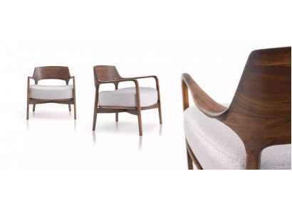 Iesszëmmer Stull Wunnzëmmer Fauteuil Still Holz Modern Polster Fauteuilen