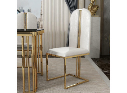 Edelstol Stol Iesszëmmer Lieder Stol Still Edelstol Designer Gold