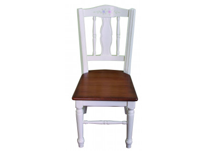 Massivholz Miwwel Stull Set Iesszëmmer Design 1 Stull Neien Still Landhaus Fauteuil