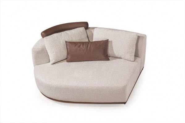 Beige Sofagarnitur Modern Luxus Sofas 3+2 Sëtzer Polstersëtz 3tlg. Set