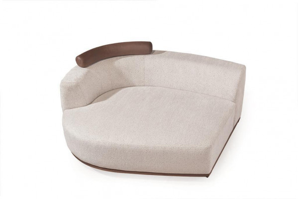 Beige Sofagarnitur Modern Luxus Sofas 3+2 Sëtzer Polstersëtz 3tlg. Set