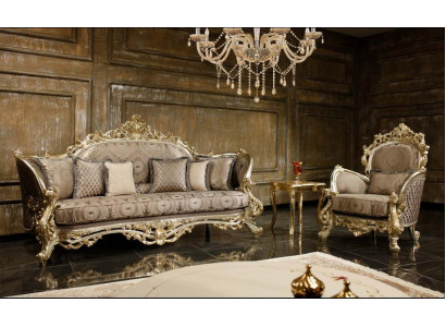 Sofagarnitur 3+1 Sëtzer + Couchtisch Sofagarnitur 3tlg Set Miwwelen Neien