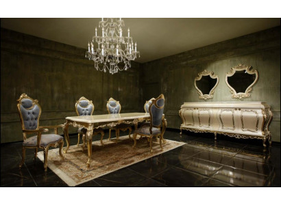 Luxuriéis Iesszëmmerset Iessdësch 6x Still Vitrin Spigel