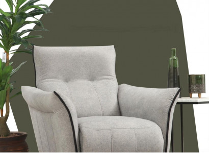 Armstull Design Polster Stoff Miwwelen Luxus Wunnzëmmer Modern Polsterarmstull Nei
