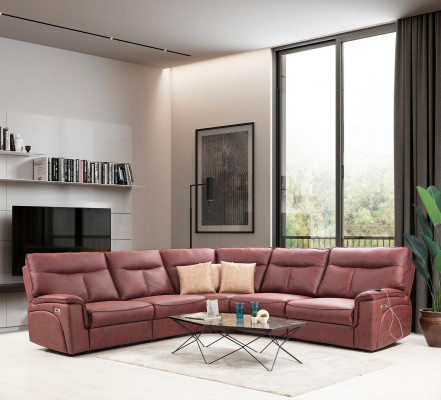 Eckcouch Modern Relax Sëtz Luxus Miwwelen Wunnzëmmer Sofa Canapé L-Form Neit