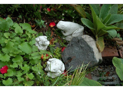 Gaart Dekoratioun Fräsch Terrass Steen Figuren Figur Deko Statuett