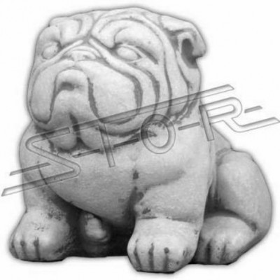 Gaart Dekoratioun Hond Terrass Stee Figuren Dekorativ Figur Wäiss Statue