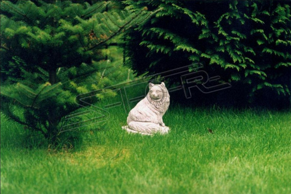 Gaart Dekoratioun Kaz Statu Skulptur Figuren Skulpturen Design