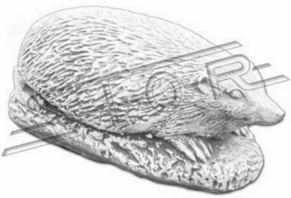 Gaart Dekoratioun Igel Terrass Steen Figuren Figur Deko Statuéiert