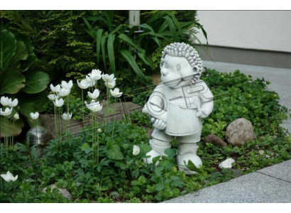 Gaart Dekoratioun Igel Terrass Steng Figuren Figur Deko Statu Skulptur