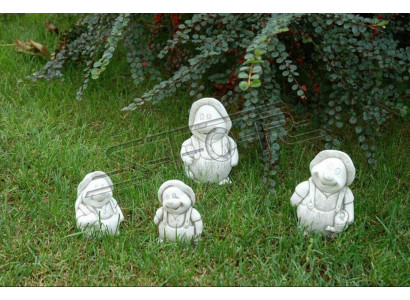 Gaart Dekoratioun Igeli Terrass Steefiguren Figur Karikatur Deko Statu