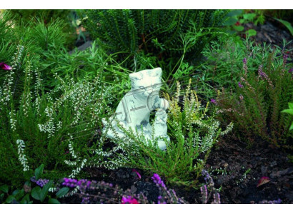 Gaart Dekoratioun Kaz & Mais Statue Skulptur Figuren Skulpturen