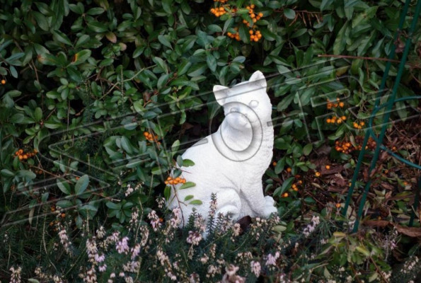 Gaart Dekoratioun Kaz Terrasse Figuren Steen Figur Statu Dekorativ