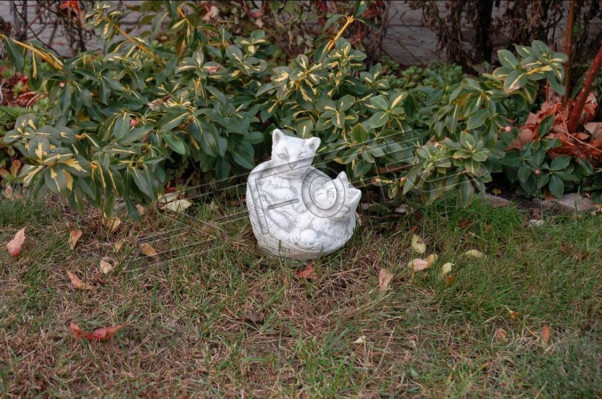 Gaartdekoratioun Kaz Terrass Steng Figuren Figur Dekorativ Statu