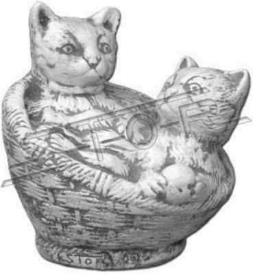 Gaartdekoratioun Kaz Terrass Steng Figuren Figur Dekorativ Statu