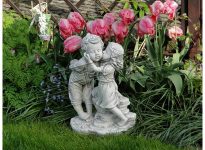 Gartendekoratioun Kannerstatu Skulptur Figuren Skulpturen Figur