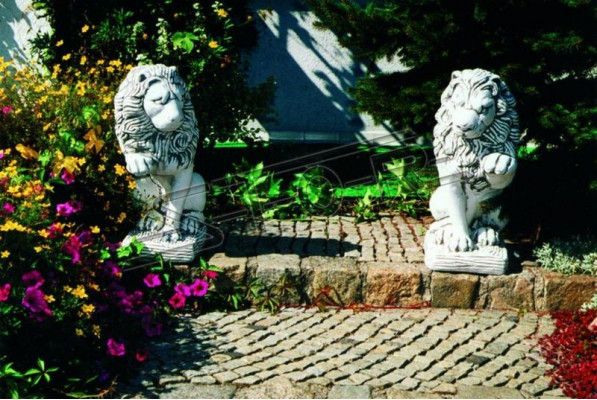 Gaart Dekoratioun Léif Statu Skulptur Figuren Skulpturen Natur Designer