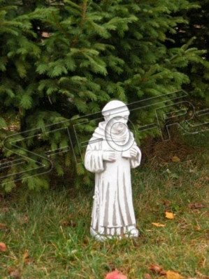 Gaartendekoratioun Mönchsstatue Skulptur Figuren Skulpturen Designer