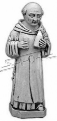 Gaartendekoratioun Mönchsstatue Skulptur Figuren Skulpturen Designer