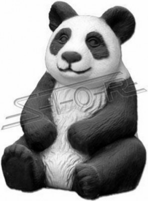 Gartendekoratioun Panda Terrass Steefiguren Figur Deko Statue