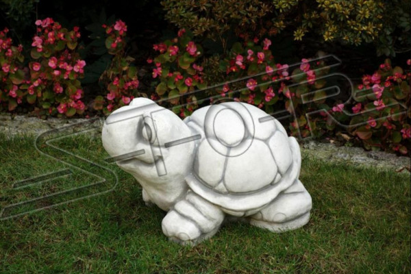 Gaart Dekoratioun Schëldkröt Terrass Steen Figuren Figur Dekoratioun