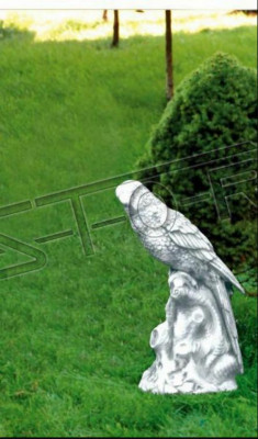 Gaart Dekoratioun Päiperlek Terrasse Steen Figuren Figur Statuett