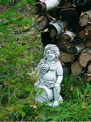 Gartendekoratioun Statue Skulptur Figuren Skulpturen Dekoratioun