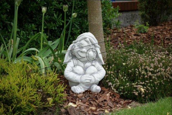 Gaart Dekoratioun Statu Skulptur Figuren Skulpturen Designer Figur