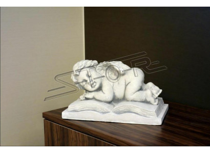 Grouwenkel Engel Schutzengel Figur Statue Gréngxmuck Deko