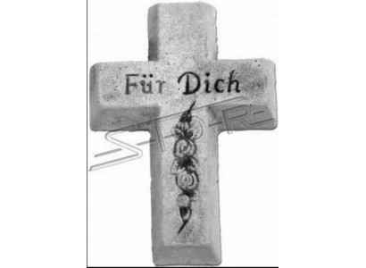Griewel Kräiz Griew Dekor Grabdekoratioun Stee Klassesch Dekoratioun Statuette