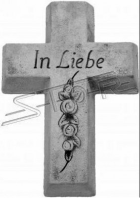 Grabengel Kräiz Grab Klassesch Dekor Grabdekoration Steen Dekoratioun Statu.