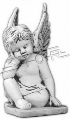 Kierchbiergersteng Dekoratioun Grafsteng Dekor Engel Figur Skulptur Gott Helleg