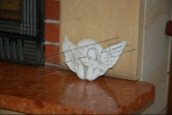 Grafdekoratioun Graf Steen Dekoratioun Engel Figur Skulptur Gott
