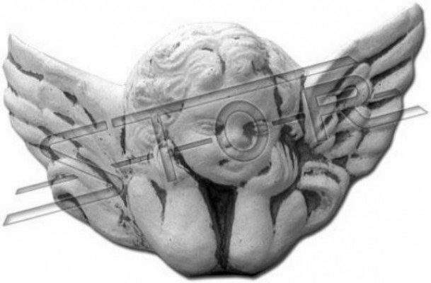 Grafdekoratioun Graf Steen Dekoratioun Engel Figur Skulptur Gott