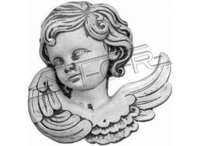 Grafdekoratioun Graf Steen Dekoratioun Engel Figur Skulptur Natur Wäiss Gott
