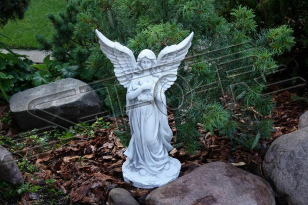Grafdekoratioun Grafsteen Dekoratioun Figur Skulptur Deko Engel Gott Helleg
