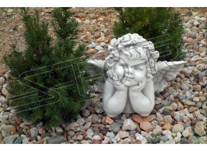 Griew Dekoratioun Graf Steen Dekor Figur Skulptur Engel Dekor Gott Helleg