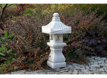 Japanesche Gaart Haus Dekoratioun Statuen Figuren Figur Wäiss Natur Statuen