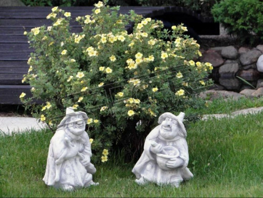 Hexe 30cm Skulptur Design Figur Statue Gaart Figuren Statuen Skulpturen