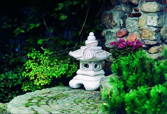 Japaneschen Gaart Dekoratioun Gaart Deko Statu Figur Skulptur