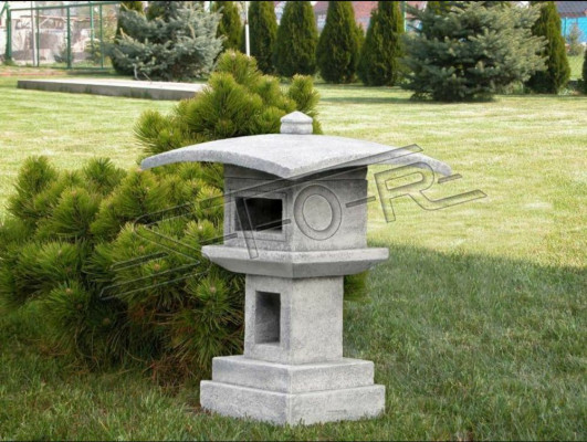 Japaneschen Gaart Haus Dekoratioun Skulptur Figuren Natur Figur Wäiss Skulpturen