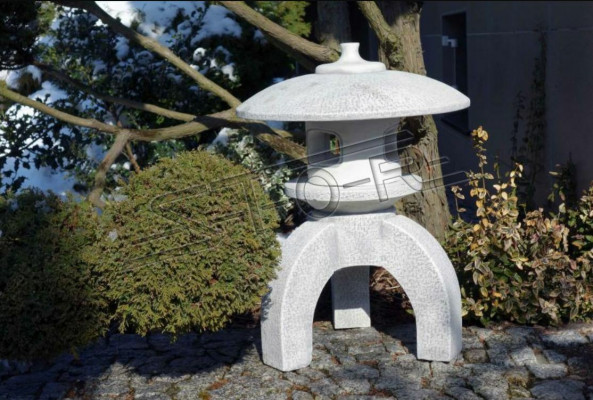 Japanesche Gaart Haus Natur Dekoratioun Statuen Figuren Figur Wäiss Statuen